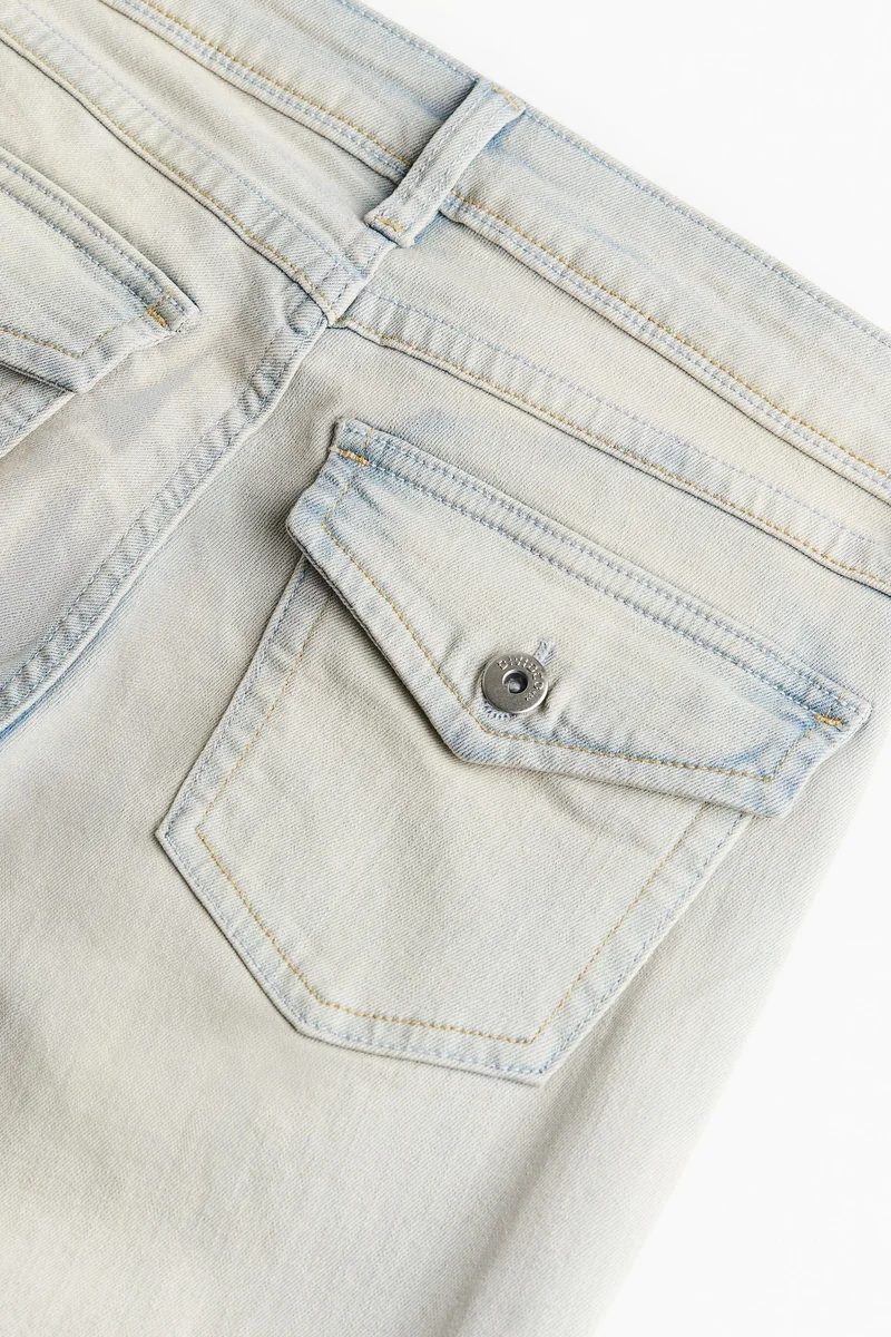 H&M Flared Low Jeans